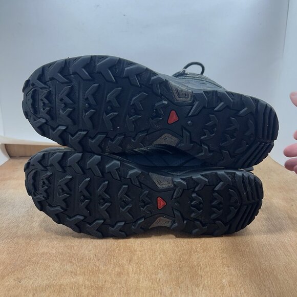 Salomon X Ultra 3 GTX Mens Size 7.5 Black Gore Tex Hiking Boots Shoes 398674 - Picture 7 of 9